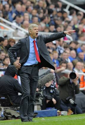 Arsene Wenger manager of Arsenal - Barclays Premier League - Newcastle vs Arsenal - St. James Park - Newcastle - 18 05 2013 - Pic Richard Lee Sportimage EDITORIAL USE ONLY. No use with unauthorised audio, video, data, fixture lists, club league logos or live services. Online in-match use limited to 120 images, no video emulation. No use in betting, games or single club league player publications.