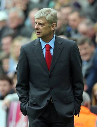 Football - English Premiership - Newcastle v Arsenal Arsene Wenger of Arsenal looks on during the Newcastle v Arsenal, Barclay s Premier League football match at St James Park, Newcastle. Colorsport 19th May 2013
