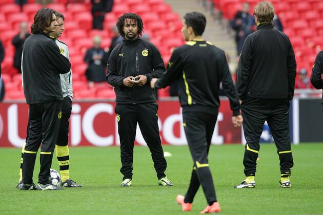 Patrick OWOMOYELA (Borussia Dortmund - BVB - 22) war auch dabei beim Abschlusstraining des BVB Borussia Dortmund EP_GST