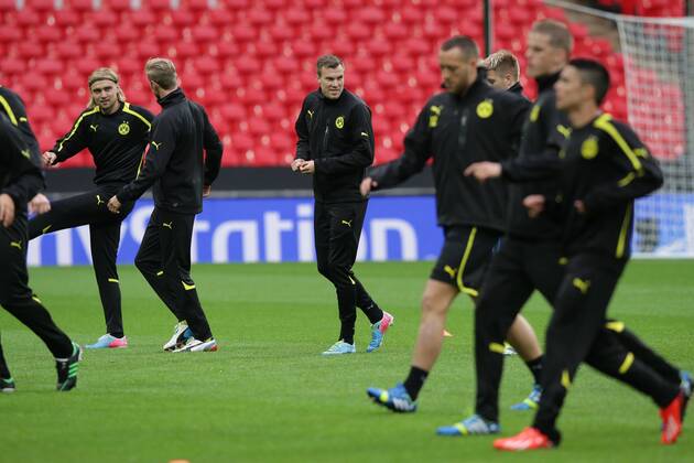 Kevin GROSSKREUTZ (Borussia Dortmund - BVB - 19) gut gelaunt EP_GST