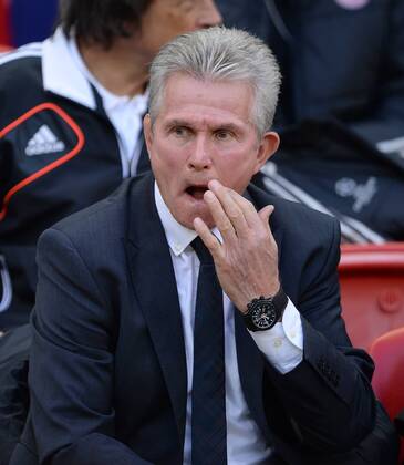 FUSSBALL CHAMPIONS LEAGUE SAISON 2012 2013 FINALE Borussia Dortmund - FC Bayern München 25.05.2013 Trainer Jupp Heynckes (FC Bayern München) 