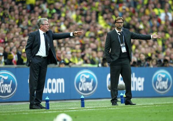 Fußball Fussball UEFA Championsleague Finale Final 2013 Herren Männer Saison 2012 13 25.05.2013 BVB Borussia Dortmund vs. FC Bayern München