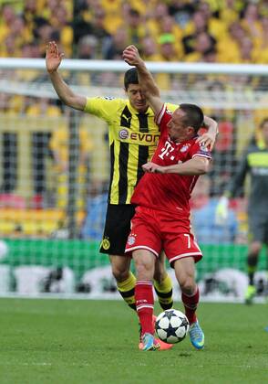 Fußball Fussball UEFA Championsleague Finale Final 2013 Herren Männer Saison 2012 13 25.05.2013 BVB Borussia Dortmund vs. FC Bayern München