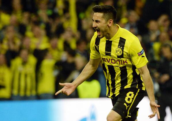 25.05.2013, xjhx, UEFA Champions League Finale, Borussia Dortmund - FC Bayern München, v.l. Ilkay Gündogan (Borussia Dortmund) Torjubel, Goal celebration, celebrate the goal 1:1