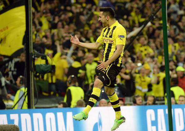 25.05.2013, xjhx, UEFA Champions League Finale, Borussia Dortmund - FC Bayern München, v.l. Ilkay Gündogan (Borussia Dortmund) Torjubel, Goal celebration, celebrate the goal 1:1