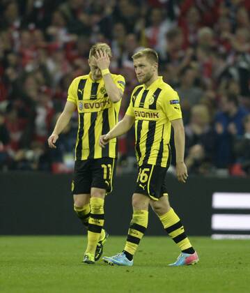 25.05.2013, Fussball Champions League Finale: Borussia Dortmund - FC Bayern München, im Wembley-Stadion London (England).