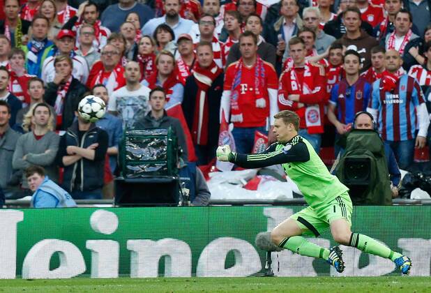 FUSSBALL - CL Finale, Dortmund vs Bayern LONDON,ENGLAND,25.MAI.13 - FUSSBALL - UEFA Champions League Finale, Borussia Dortmund vs FC Bayern München. Bild zeigt Manuel Neuer (Bayern). 