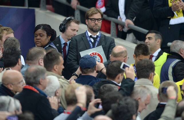 FUSSBALL CHAMPIONS LEAGUE SAISON 2012 2013 FINALE Borussia Dortmund - FC Bayern München 25.05.2013 Trainer Jürgen Klopp (Borussia Dortmund) ist nach dem Spiel enttäuscht 