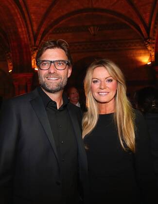 Jürgen KLOPP, Chef - Trainer BVB Ulla, Ehefrau von Jürgen KLOPP, Chef - Trainer BVB bei der BVB Party im Natural History Museum (Naturhistorisches Museum) - BORUSSIA DORTMUND ( 2- 1) Fussball UEFA Champions League, Finale London am 25.05.2013 CL Saison 2012 2013, BVB