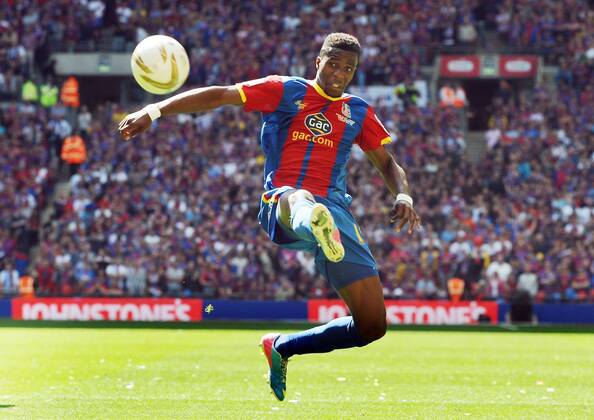 Football : Championship play-off final Crystal Palace v Watford Wembley Wilfried Zaha - Crystal Palace