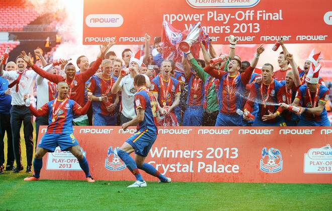 Football : Championship play-off final Crystal Palace WembleyFootball : Championship play-off final Crystal Palace Wembley Crystal Palace celebrations Kevin Phillips (left) goalscorer