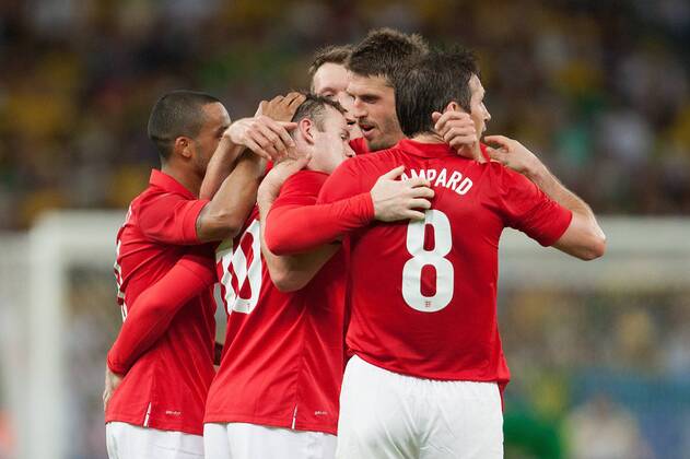 Football - International Friendly - Brazil vs. England Wayne Rooney of England celebrates scoring at the Maracana Stadium, Rio de Janeiro