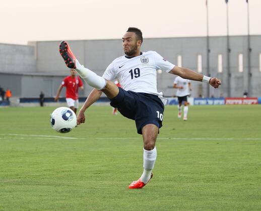 England s Nathan Redmond misses the ball - England U21 vs Norway U21 - UEFA U21 Championship 2013 - Ha Moshava Stadium - Petah Tikva - Israel - 08 06 2013 - Pic David Klein Sportimage EDITORIAL USE ONLY. No use with unauthorised audio, video, data, fixture lists, club league logos or live services. Online in-match use limited to 120 images, no video emulation. No use in betting, games or single club league player publications.