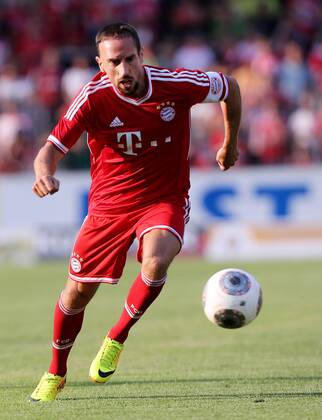 Aspach Fußball SG Sonnenhof Großaspach vs. FC Bayern München, Franck Ribery (Bayern)