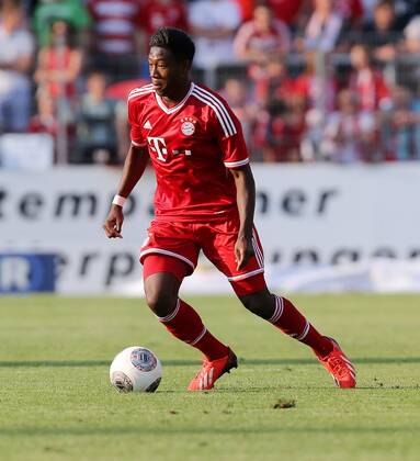 Aspach Fußball SG Sonnenhof Großaspach vs. FC Bayern München, David Alaba (Bayern)