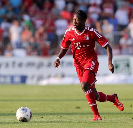 Aspach Fußball SG Sonnenhof Großaspach vs. FC Bayern München, David Alaba (Bayern)