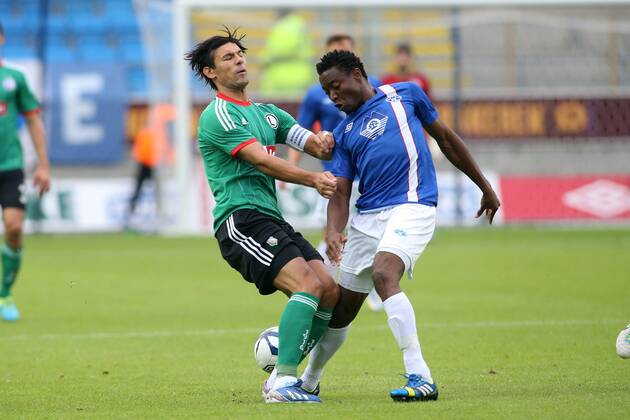 UEFA CHAMPIONS LEAGUE THIRD QUALIFYING ROUND FIRST MATCH: MOLDE FK - LEGIA WARSAW IVICA VRDOLJAK EMMANUEL EKPO  GY5Q5594