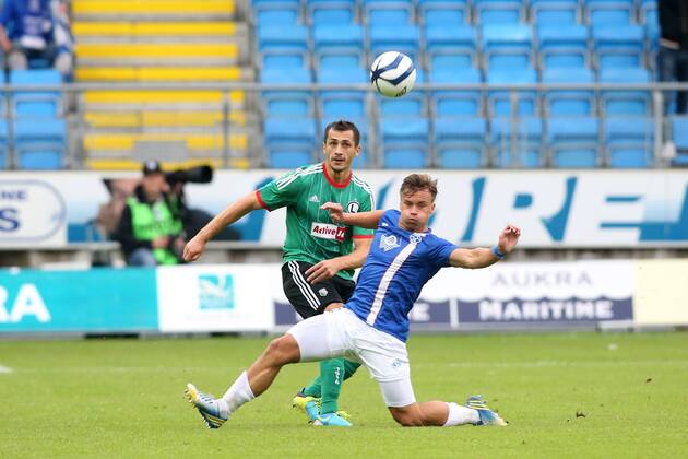 UEFA CHAMPIONS LEAGUE THIRD QUALIFYING ROUND FIRST MATCH: MOLDE FK - LEGIA WARSAW TOMASZ JODLOWIEC FREDRIK GULBRANDSEN  GY5Q5632