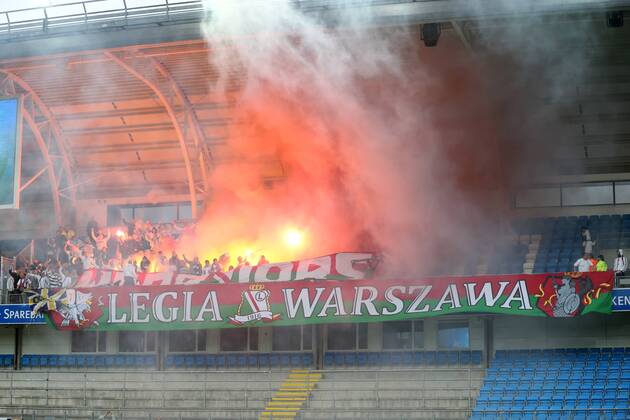 UEFA CHAMPIONS LEAGUE THIRD QUALIFYING ROUND FIRST MATCH: LEGIA WARSAW Fans  GY5Q5530