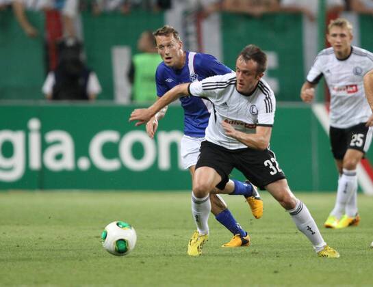 WARSZAWA 07.08.2013 CHampions League Quali: MIROSLAV RADOVIC -FOOTBALL UEFA CHAMPIONS LEAGUE SEASON 2013 2014 THIRD QUALIFYING ROUND LEGIA WARSZAWA - MOLDE FK -  130807mrz004