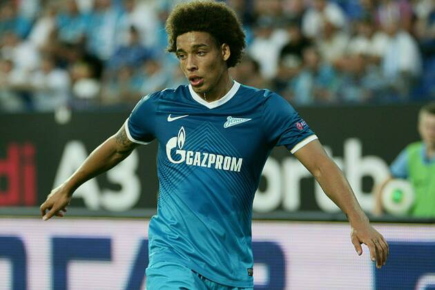 Russia. Saint-Petersburg. 07.08.2013. Soccer. Champions League quali. Zenit - FC Nordsjaelland 5:0. Axel Witsel. AndreyxFokin 