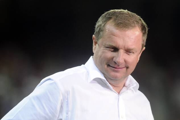 Second leg match of Champions League, 3nd preliminary round, FC Viktoria Plzen vs Nomme Kalju in Pilsen, Czech Republic, August 7, 2013. Coach of Plzen Pavel Vrba. (CTKxPhoto PetrxEret) CTKPhotoP201308070923901  ert 13