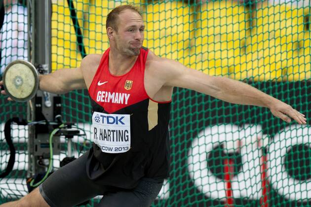 IAAF WORLD CHAMPIONSHIPS MOSCOW 2013: ROBERT HARTING  20130813rb_329