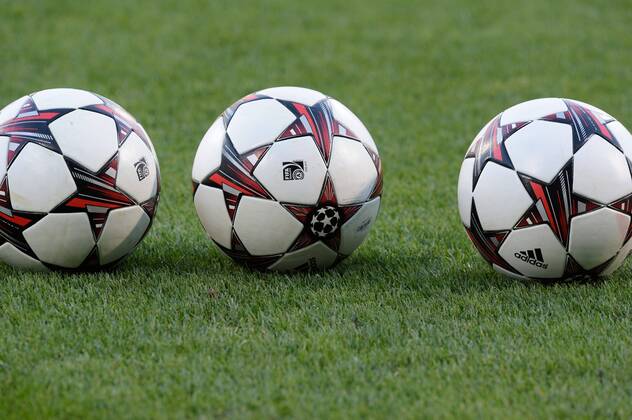 Champions League - Neuer Spielball Adidas Finale FOOTBALL : Nouveau balon - Ligue des champions - 20 08 2013 FredericChambert Panoramic 