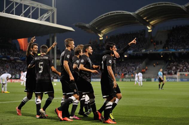 Antoine Griezmann (real sociedad) FOOTBALL : Olympique Lyon vs Real Sociedad San Sebastian - Ligue des champions - 20 08 2013 FredericChambert Panoramic 