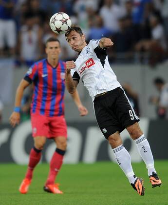 Steaua Bukarest - Legia Warschau - MAREK SAGANOWSKI FOTO LUKASZxLASKOWSKI PRESSFOCUS NEWSPIXPL --- Newspix.pl  20130821LUK017