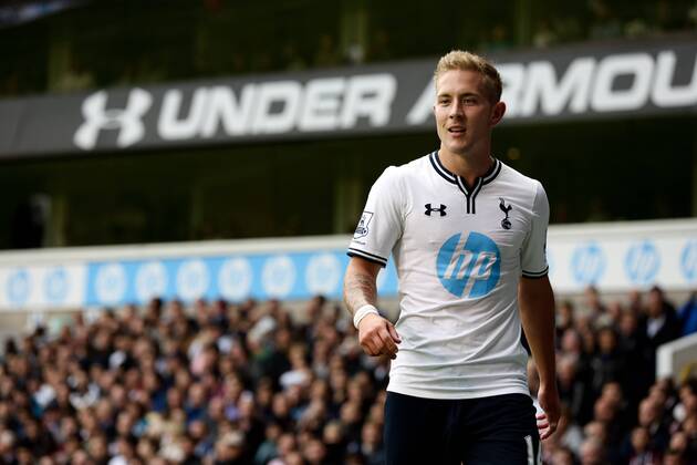 Tottenham s Lewis Holtby - Tottenham Hotspur vs Norwich City - Premier League 2013 14 - White Hart Lane - London - 14th September 2013 - EDITORIAL USE ONLY. No use with unauthorised audio, video, data, fixture lists, club league logos or live services. Online in-match use limited to 120 images, no video emulation. No use in betting, games or single club league player publications.