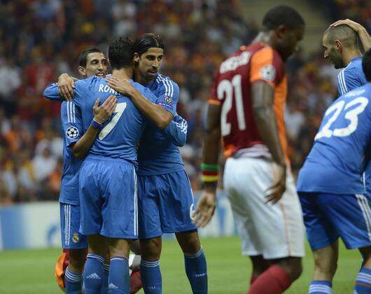 UEFA Champions League group B match between Galatasaray and Real Madrid at Turk Telekom Arena Stadium on September 17, 2013 in Istanbul,Turkey. Match Scored: Galatasaray 1 - Real Madrid 6 Pictured: Christiano Ronaldo of Real Madrid. 