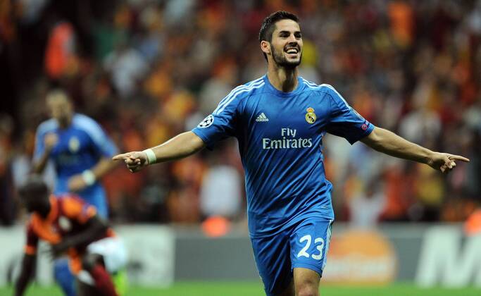 UEFA Champions League group B match between Galatasaray Istanbul and Real Madrid at Turk Telekom Arena Stadium on September 17, 2013 in Istanbul,Turkey. Match Scored: Galatasaray 1 - Real Madrid 6 Pictured: Isco Suarez of Real Madrid. 