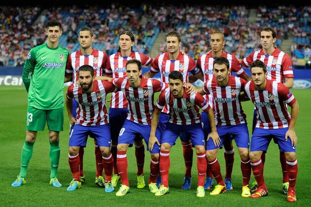 Mannschaftsbild Atletico Madrid - by September 18, 2013. GregorioxLopez. 