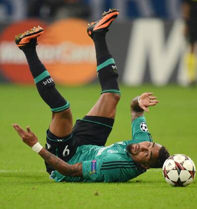 18-09-2013, Fussball, Saison 2013-2014, UEFA Champions League, Vorrunde, FC Schalke 04 - Steaua Bukarest, Kevin Prince Boateng (Schalke 04)