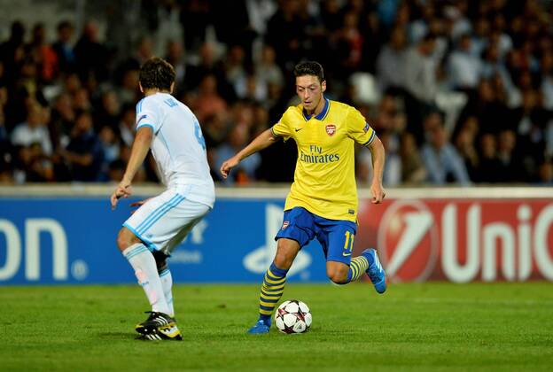 Mesut Ozil (ars) FOOTBALL : Marseille vs Arsenal - ligue des champions - 18 09 2013 AnthonyBIBARD FEP Panoramic 