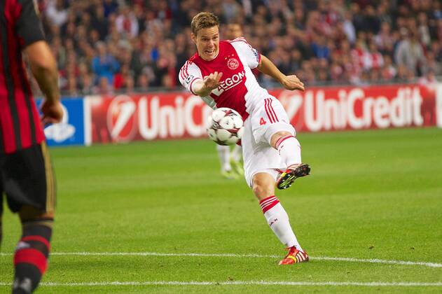during the Champions League match between Ajax Amsterdam and AC Milan on Oktober 1, 2013 at the Amsterdam Arena in Amsterdam, The Netherlands. Ajax v AC Milan Champions League 2013 2014 xVIxxIVx 1825959