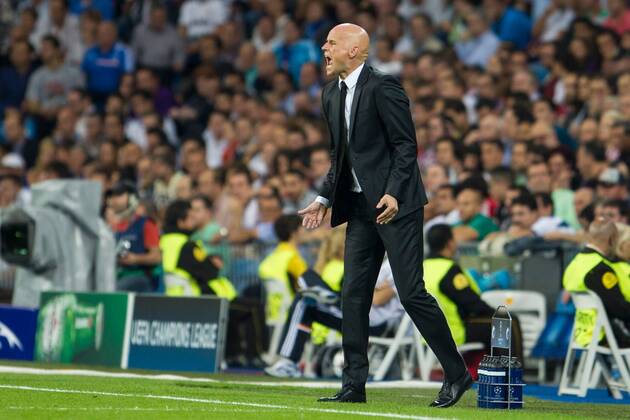 MADRID, ESPANA - 02 DE OCTUBRE 2013: Stale Solbakken, Real Madrid - FC Kopenhagen, Champions League 2013 14 Jornada 2 Estadio Santiago Bernabeu. (SergioLopezxCordonpress) 