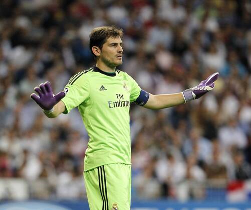 Iker Casillas. Champions League match between Real Madrid vs FC Kopenhagen. . In this picture, Iker Casillas. xFOTOxCHEMAxREYx 