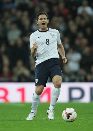 England v Montenegro - World Cup Qualifier . . Wembley, London, UK . . 11.10.2013 Frank Lampard, England.