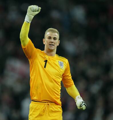 England v Poland - World Cup Qualifier . . Wembley, London, UK . . 15.10.2013 Joe Hart, England.