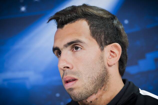 Carlos Tevez Juventus Torino 04 11 2013 Juventus Stadium Champions League 2013 2014 Press conference Football Calcio Juventus Real Madrid giorgioxperottino