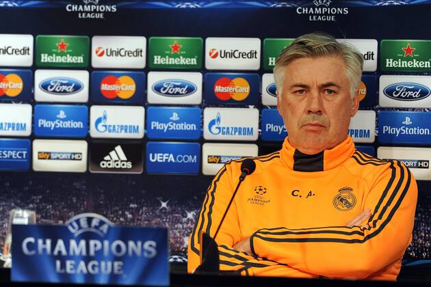 IPP20131104 Football - soccer: UEFA Champions League, Juventus Turin - REAL MADRID, carlo ancelotti xHOCHxZWEIx xItalyxPhotoxPressx 