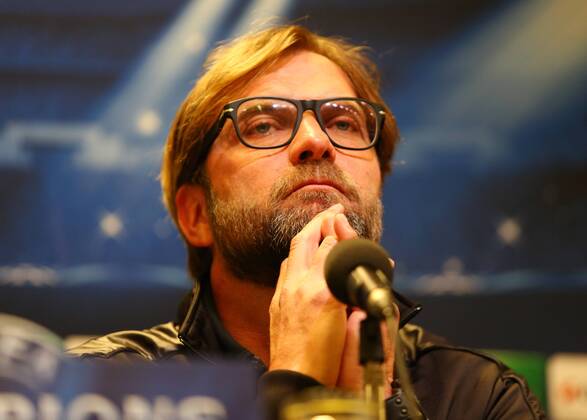Dienstag 05.11.2013, Saison 2013 2014, UEFA Champions League, Pressekonferenz im Presseraum des Dortmunder Signal Iduna Parks vor dem Spiel zwischen dem BVB Borussia Dortmund und dem FC Arsenal London, Trainer Jürgen Klopp (BVB)