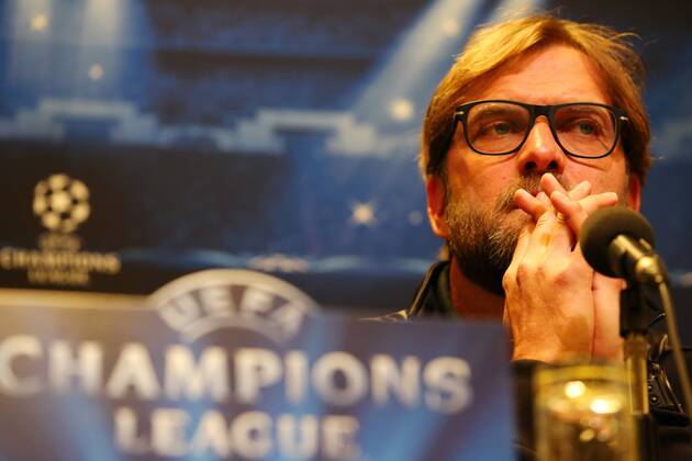 Dienstag 05.11.2013, Saison 2013 2014, UEFA Champions League, Pressekonferenz im Presseraum des Dortmunder Signal Iduna Parks vor dem Spiel zwischen dem BVB Borussia Dortmund und dem FC Arsenal London, Trainer Jürgen Klopp (BVB)