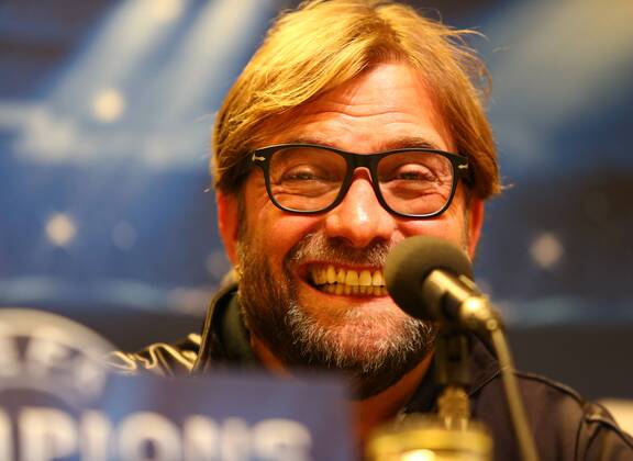 Dienstag 05.11.2013, Saison 2013 2014, UEFA Champions League, Pressekonferenz im Presseraum des Dortmunder Signal Iduna Parks vor dem Spiel zwischen dem BVB Borussia Dortmund und dem FC Arsenal London, Trainer Jürgen Klopp (BVB)