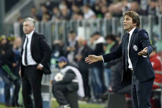 Db Torino 05 11 2013 - Champions League Juventus Turin vs Real Madrid: Antonio Conte-Carlo Ancelotti 