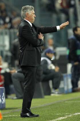 Carlo Ancelotti Real Madrid, Torino 05-11-2013 Juventus Stadium Football Calcio 2013 2014 Champions League Juventus Turin - Real Madrid MarcoxBertorello
