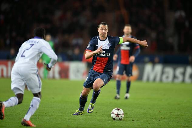 Zlatan Ibrahimovic (psg) FOOTBALL : Paris Saint Germain (PSG) vs RSC Anderlecht - Champions League - 05 11 2013 AnthonyBIBARDFEP 