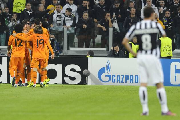 Mg Torino 05 11 2013 - Champions League Juventus Turin vs Real Madrid : Torjubel Cristiano Ronaldo 